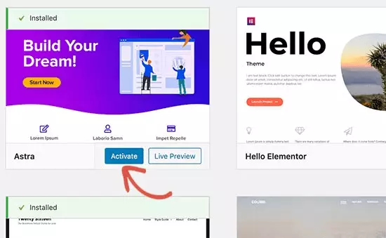 How To Start A Blog In WordPress: The Best Beginner'S Guide 32 activate the theme