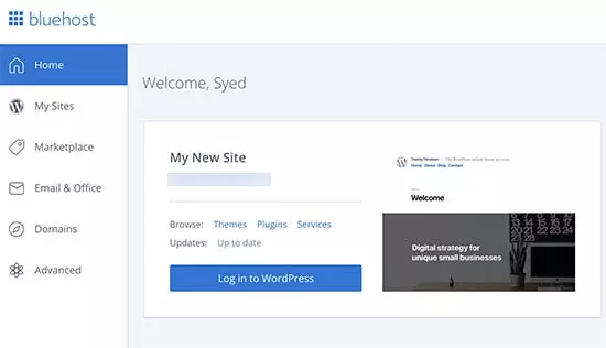 How To Start A Blog In WordPress: The Best Beginner'S Guide 27 login to wordpress from bluehost