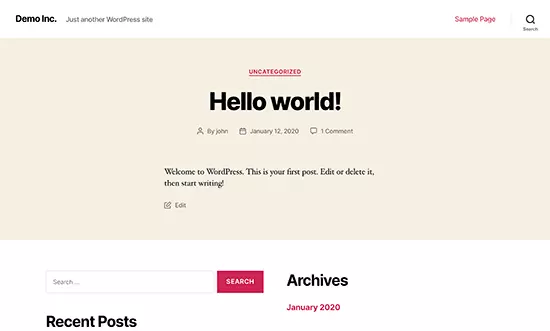 How To Start A Blog In WordPress: The Best Beginner'S Guide 28 welcome to your first website